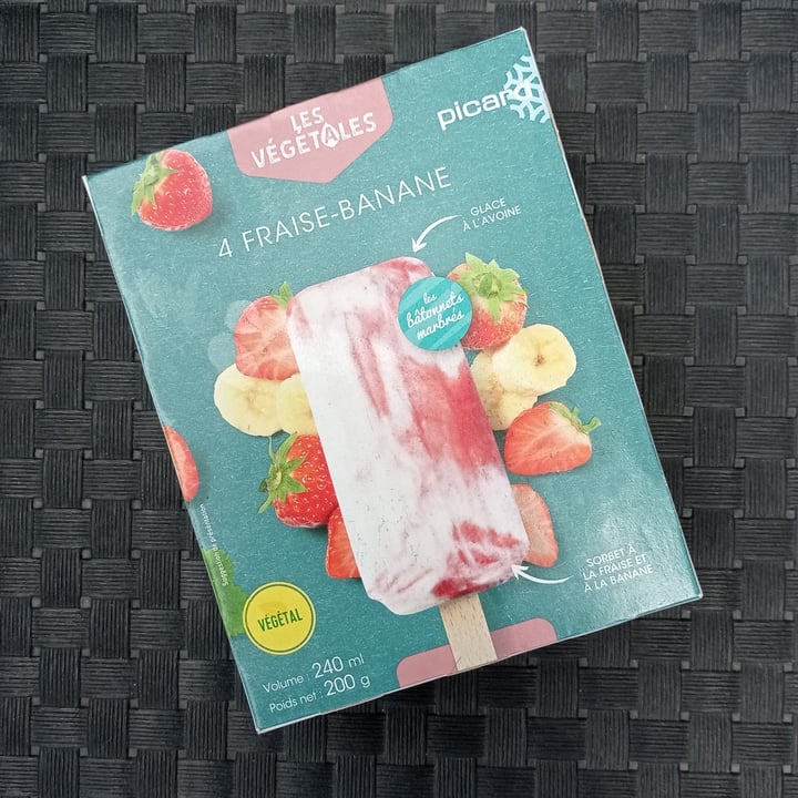 photo of Picard Les Végétales Fraise Banane shared by @koyott on  08 Jul 2021 - review