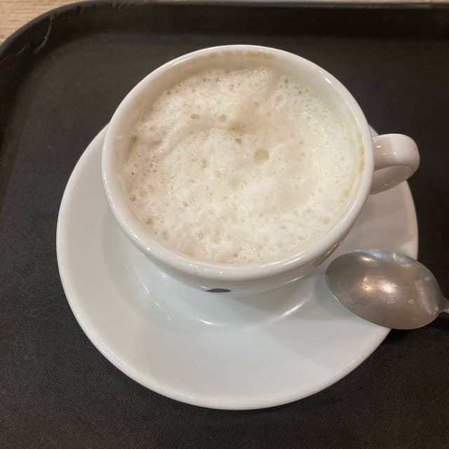 菜肴“cappuccino alla soia”的照片