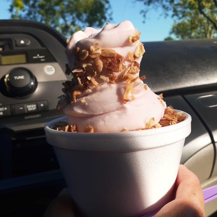 photo of Yogurt Mill Vegan strawberry coconut milk yogurt shared by @rain7246 on  05 Jul 2021 - review