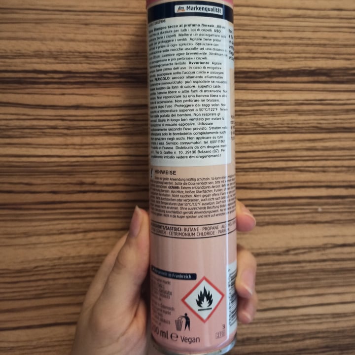 review photo of Balea Shampoo secco Soft cotton shared by @julieve on 03 Aug 2022 - review
