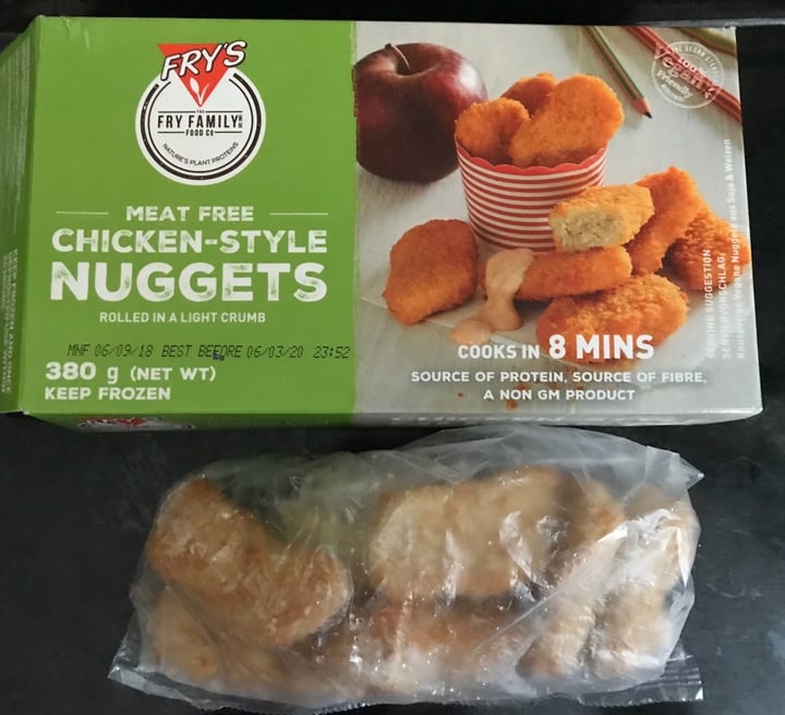 photo of Fry's Family Food Rice Protein & Chia Nuggets shared by @frockin on  01 Jan 2020 - review
