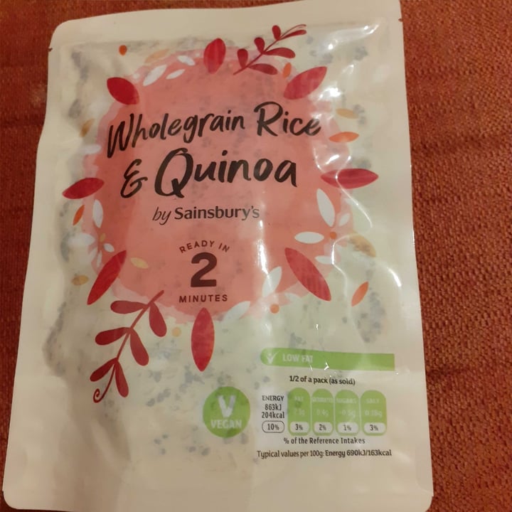 photo of Sainsbury's Wholegrain rice and quinoa shared by @julesofessex on  08 Aug 2020 - review