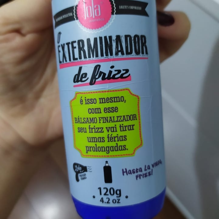 review photo of Lola Cosmetics Balsamo Finalizador o exterminador de frizz shared by @brunacampana on 07 May 2022 - review