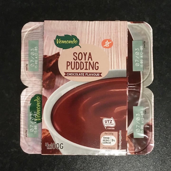 photo of Vemondo Chocolate Soya Pudding shared by @lindadoesvegan on  12 Feb 2020 - review