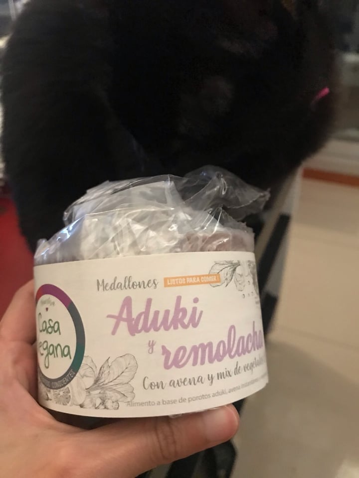 review photo of Casa Vegana Medallones de Aduki y Remolacha shared by @marian001 on 16 Sep 2019 - review