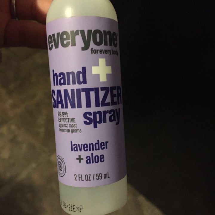 photo of Everyone for Every Body Hand Sanitizer Spray Lavender + Aloe shared by @amymm on  23 Apr 2020 - review