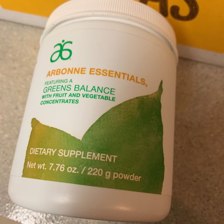 photo of Arbonne Greens balance shared by @lisamc427 on  29 Dec 2020 - review