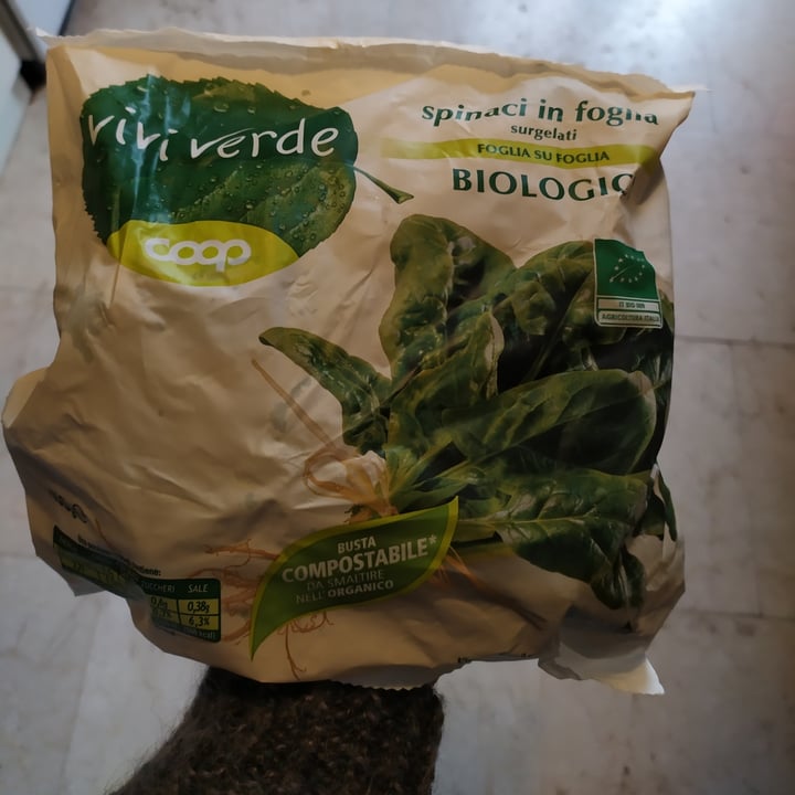 photo of Vivi Verde Coop Spinaci surgelati shared by @viniacava on  12 Apr 2022 - review