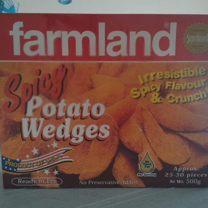 photo of Farmland Spicy Potato Wedges shared by @fluffyfloofs on  15 Oct 2022 - review
