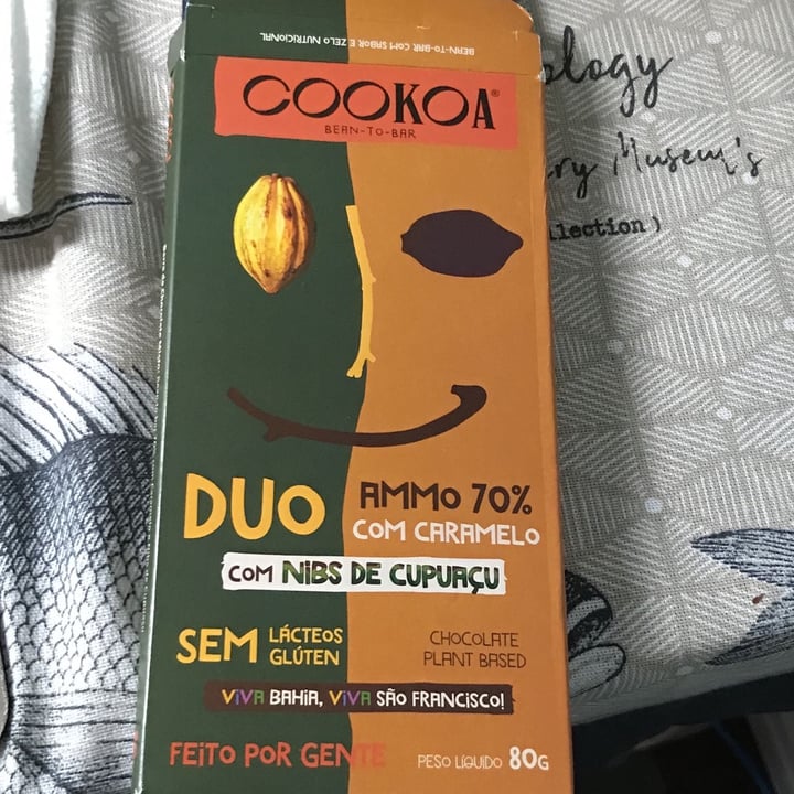photo of Cookoa Duo ammo 70% Com Caramelo Com Nibs De Cupuaçu shared by @muricyam on  15 Sep 2022 - review
