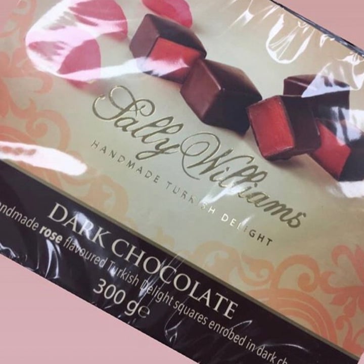 photo of Sally Williams Sally Williams Handmade Dark Chocolate Turkish Delight shared by @drtgoesvegan on  16 May 2020 - review