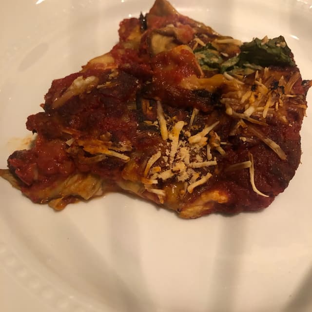 Photo of the dish “Parmigiana di melanzana”