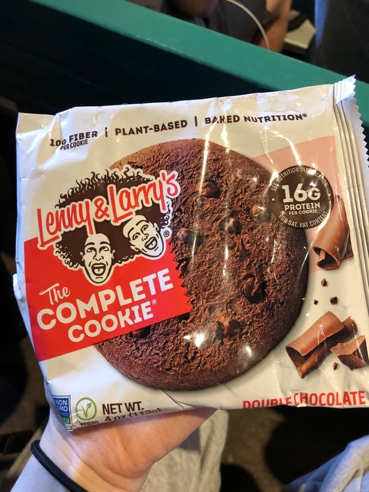 photo of Lenny & Larry’s The Complete Cookie Double Chocolate 113g shared by @audreykeer on  25 Dec 2019 - review