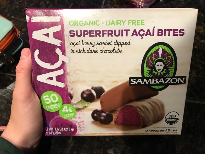 photo of Sambazon Superfruit Acai Bites shared by @sigmacorvus on  09 Feb 2020 - review