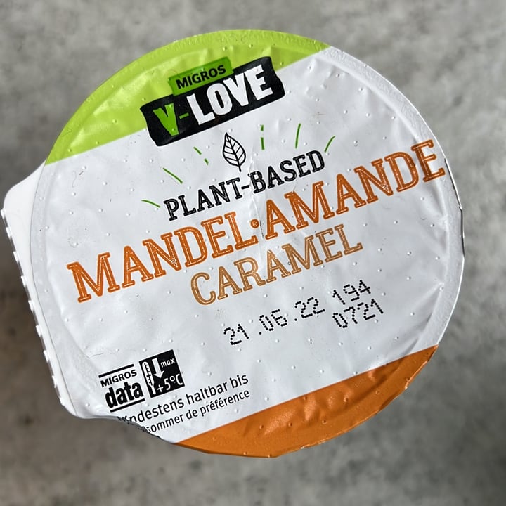 photo of Migros V-Love Plant Based Mandel-Caramel shared by @mary8m on  07 Jul 2022 - review