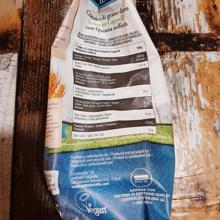 photo of Sottolestelle Crackers di Grano Cappelli shared by @ggiuly91 on  23 Mar 2022 - review