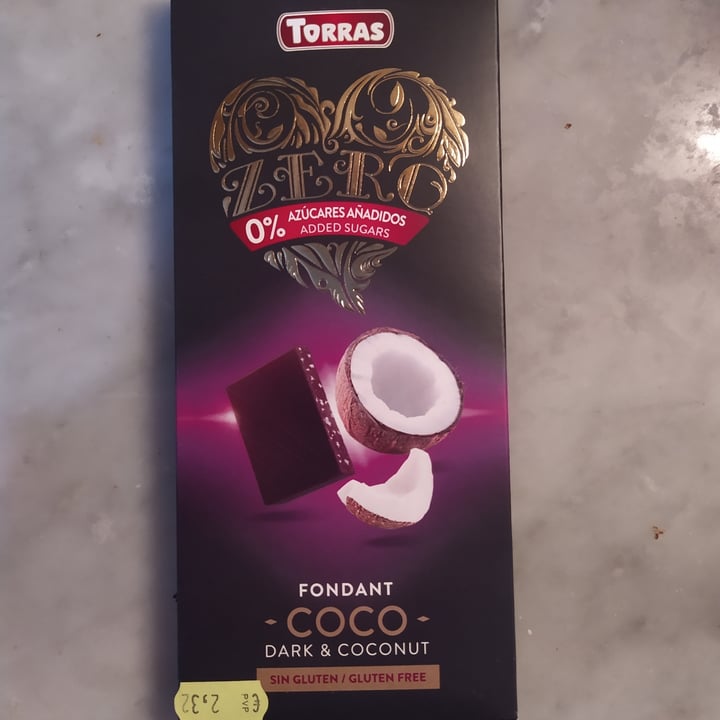 photo of Torras Chocolate Dark & Coconut shared by @eymor on  01 Aug 2020 - review