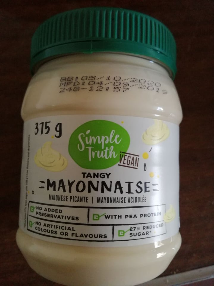 photo of Simple Truth Tangy Mayonnaise shared by @michellejanelegg on  07 Oct 2019 - review