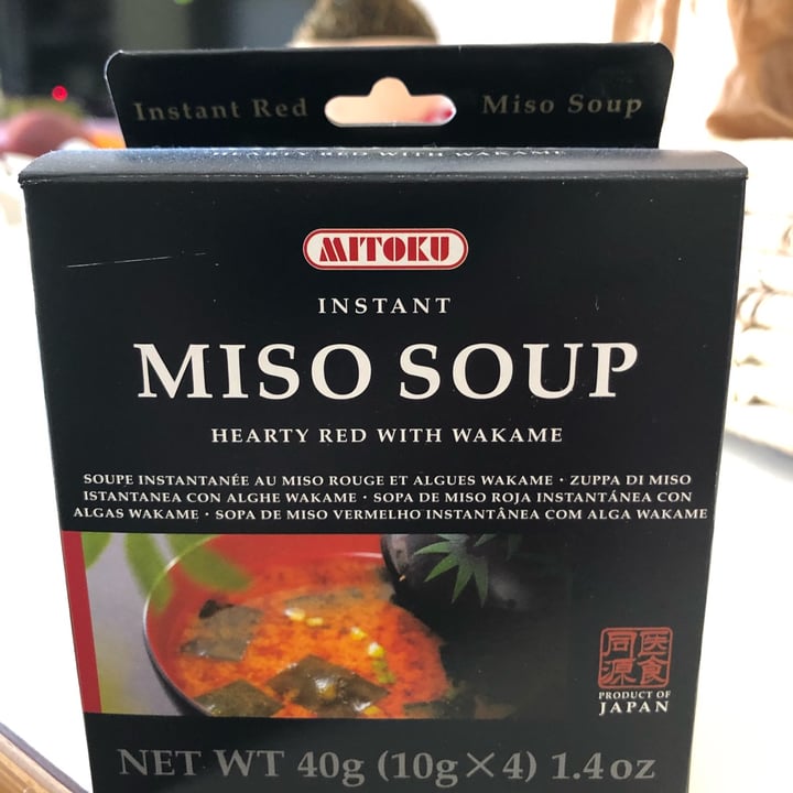photo of Miso soup Mitoku shared by @g3r4b5 on  01 Apr 2022 - review