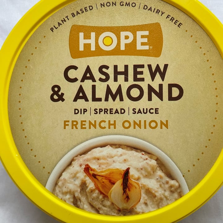 photo of HOPE Foods French Onion Cashew And Almond Dip shared by @kristim on  02 Aug 2022 - review