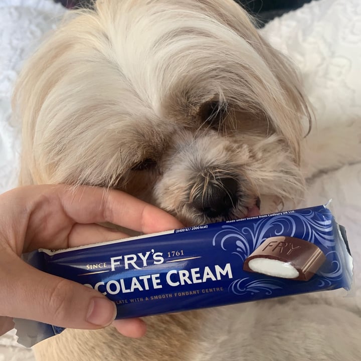 photo of Fry's Chocolate Chocolate Cream shared by @aimeelogue on  29 Apr 2021 - review