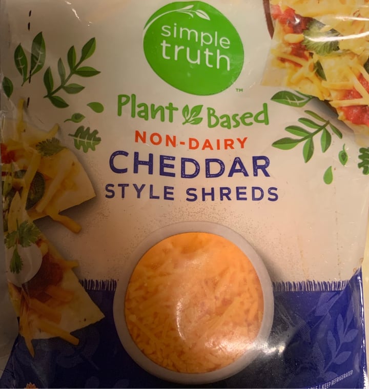 photo of Simple Truth non-dairy cheddar style shreds shared by @mayjaquez on  05 Oct 2020 - review