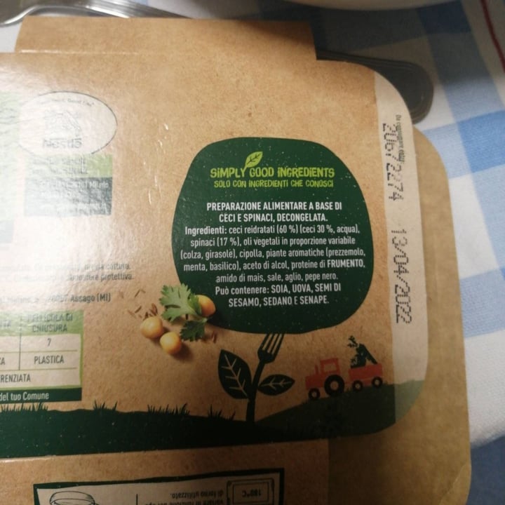 photo of Garden Gourmet Falafel con ceci e spinaci shared by @tiagocook92 on  11 Apr 2022 - review