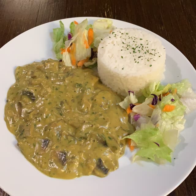 Photo of the dish “Mushrooms curry”