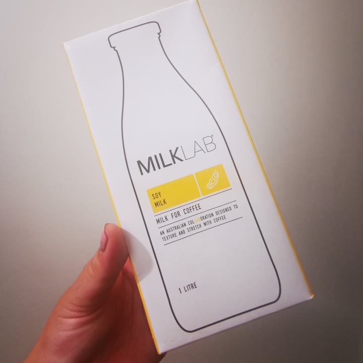 photo of MILKLAB Soy Milk shared by @theyogacreative on  15 Oct 2021 - review
