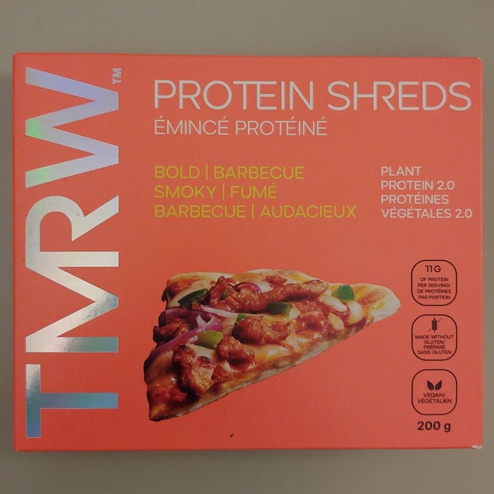 photo of TMRW Foods Protein Shreds Bold Smoky Barbeque shared by @alandestraya on  08 Dec 2022 - review