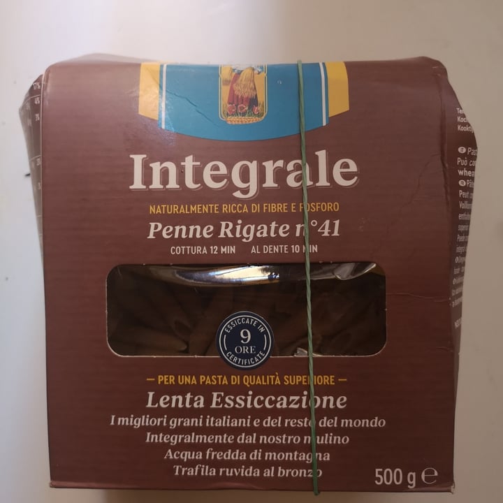 photo of De cecco Penne rigate integrali shared by @matteoto on  29 Jun 2022 - review