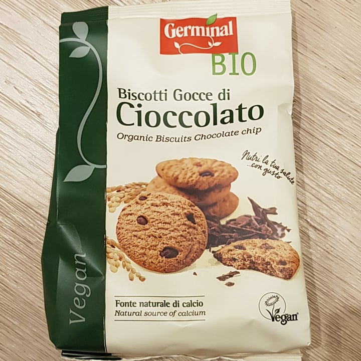 photo of Germinal Bio Biscotti Gocce di Cioccolato shared by @dany1605vegan on  11 Jan 2022 - review
