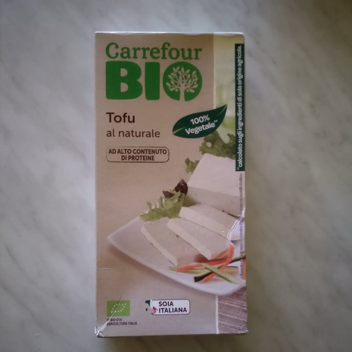 photo of Carrefour Bio Tofu al naturale shared by @gretel10 on  14 Apr 2022 - review