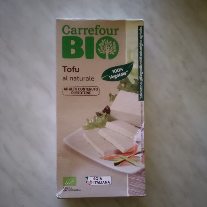 review photo of Carrefour Bio Tofu al naturale shared by @gretel10 on 14 Apr 2022 - review