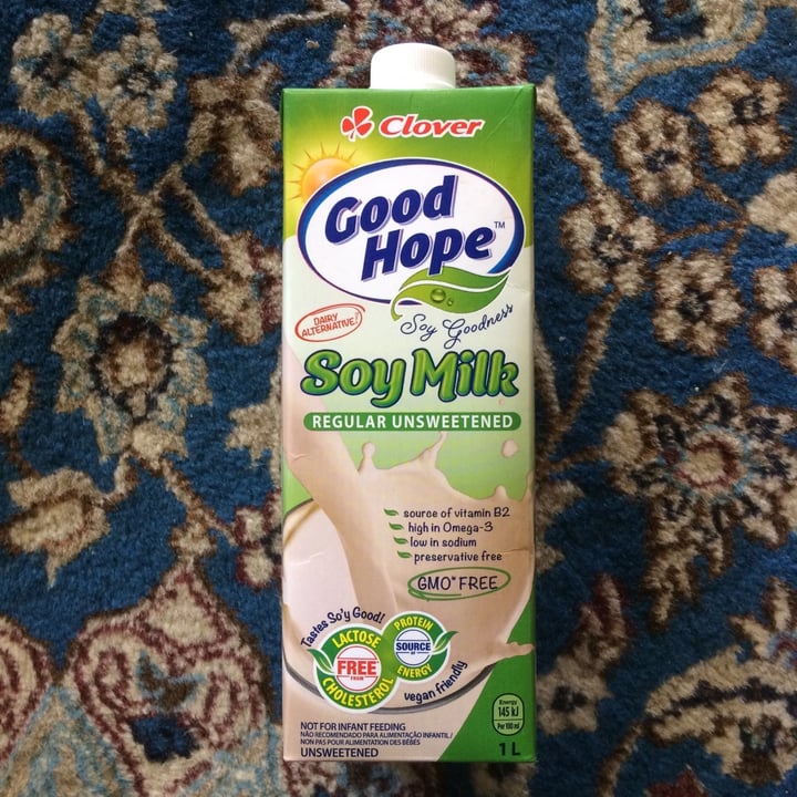 photo of Good Hope Good Hope Soy Milk Regular Unsweetened shared by @caits on  28 Jul 2020 - review