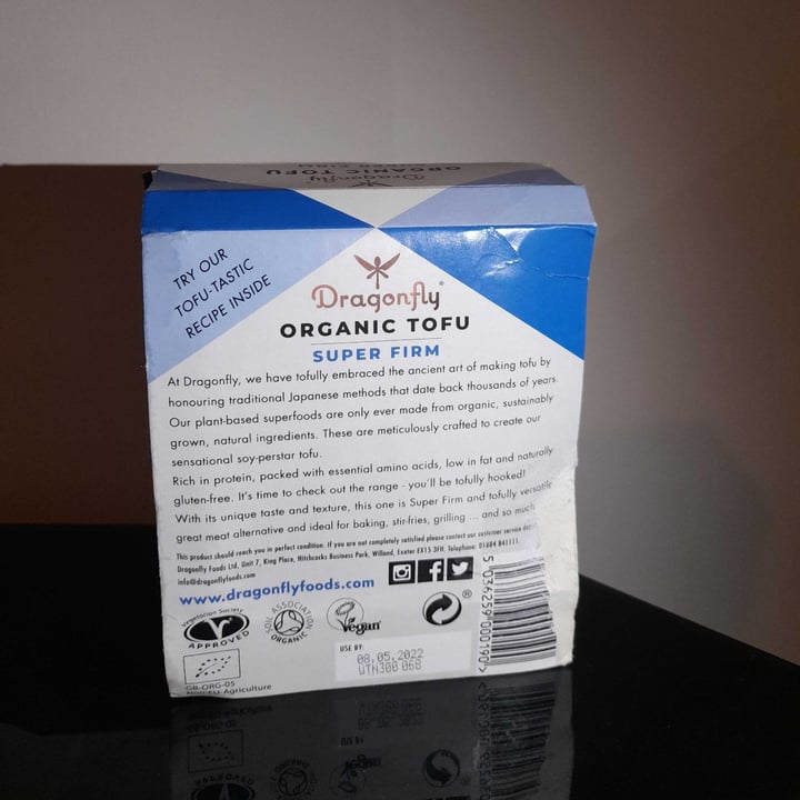 photo of Dragonfly Organic Tofu Super Firm shared by @rachaeljones on  24 Apr 2022 - review