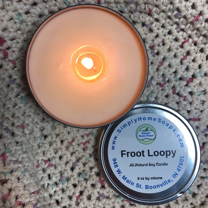 photo of Simply Home Soaps Froot Loopy Candle shared by @kamilka on  22 Mar 2021 - review