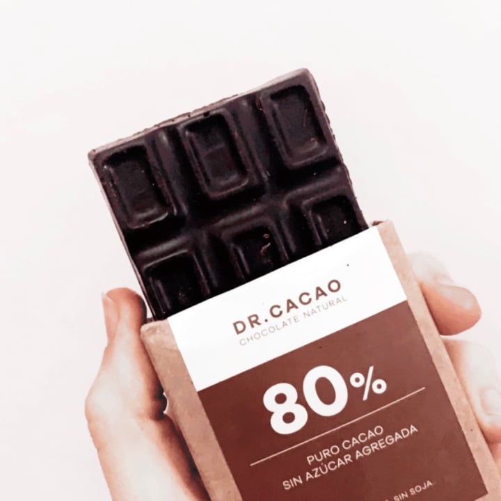 photo of Dr. Cacao Chocolate 80% Cacao Sin Azucar shared by @maryheino on  07 Oct 2020 - review
