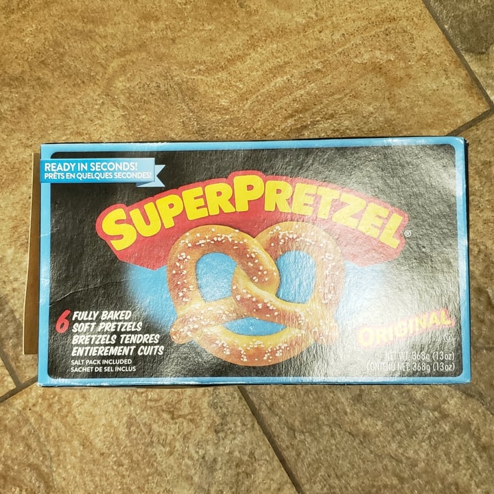 photo of SuperPretzel Fully baked Soft Pretzels shared by @metalmel666 on  15 Sep 2021 - review