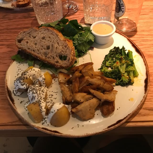 Foto del plato “Plato No Pollo”