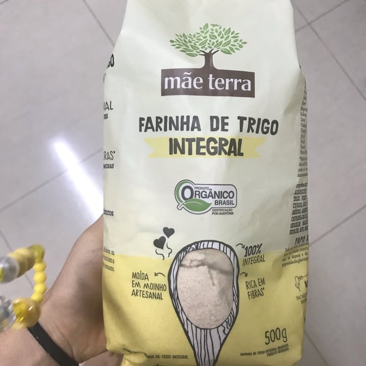 review photo of Mãe Terra Farinha de trigo integral shared by @gabdsb on 19 Feb 2022 - review