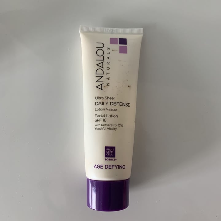 photo of Andalou Naturals Facial Lotion SPF 18 shared by @dahlia7 on  03 Aug 2021 - review