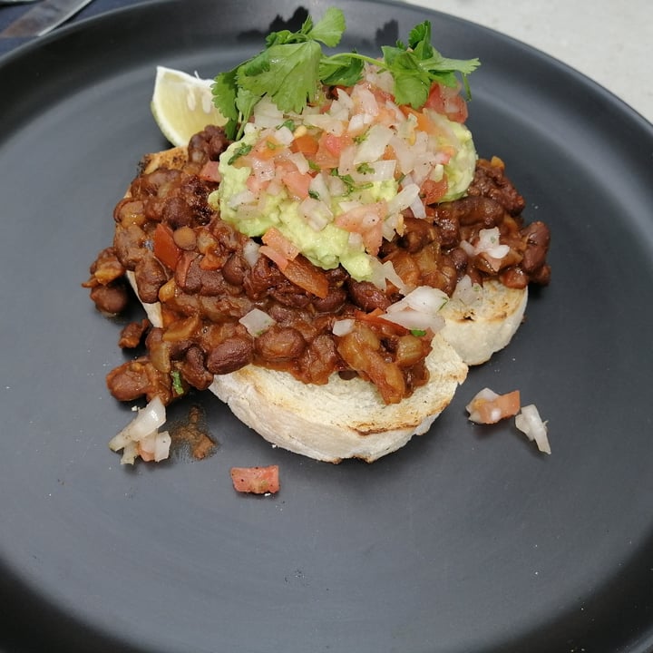 Cape House Café Westville, Durban, South Africa Spicy Beans On Toast