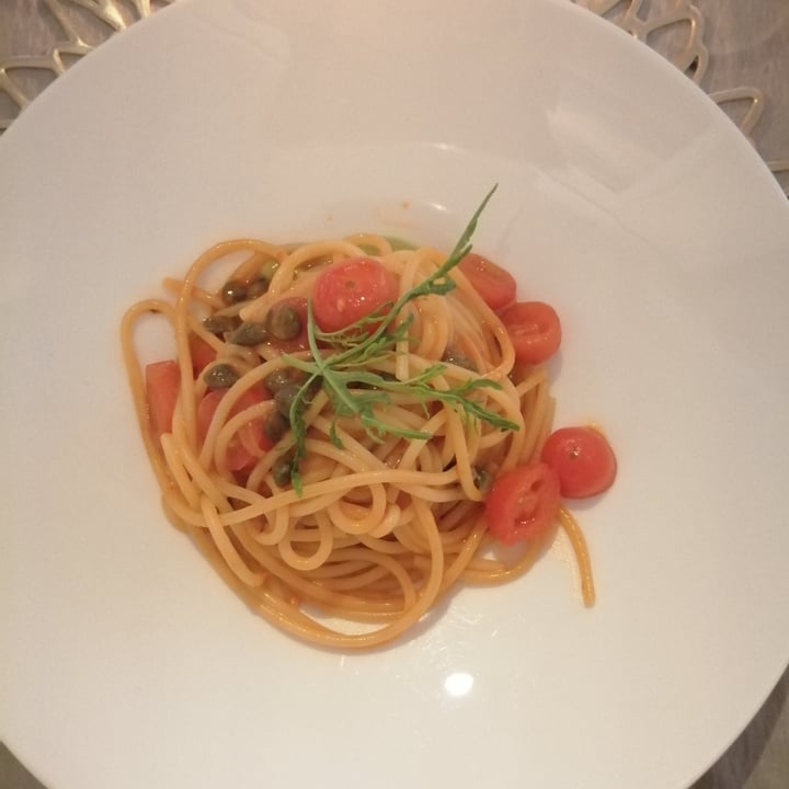 photo of The Margutta veggy food & art spaghettone al profumo di mare shared by @sputnjk on  18 Jul 2021 - review