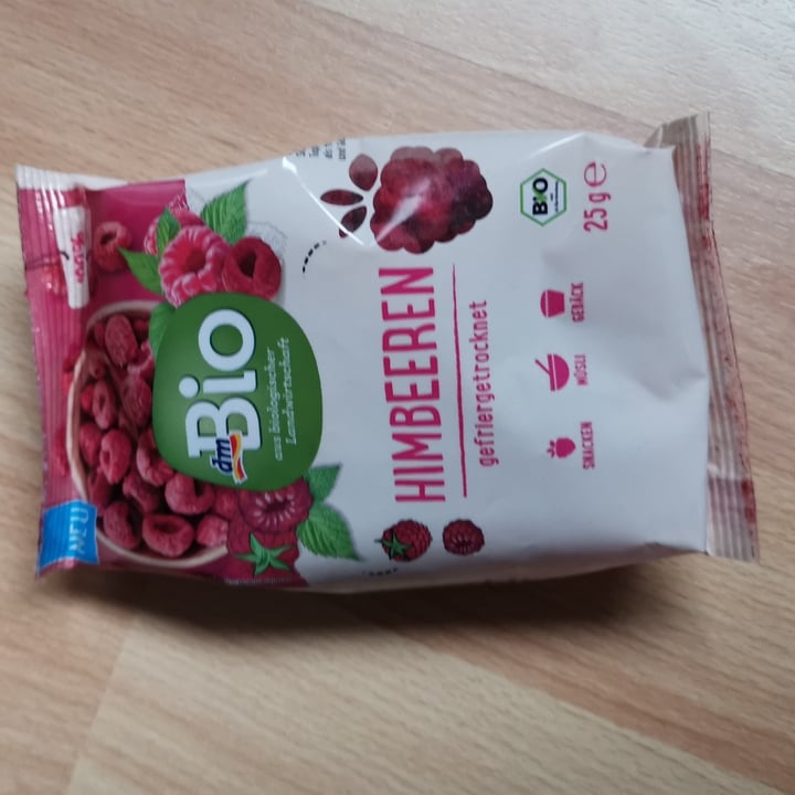 review photo of dmBio Himbeeren gefriergetrocknet shared by @veganultrarunner68 on 18 Feb 2022 - review