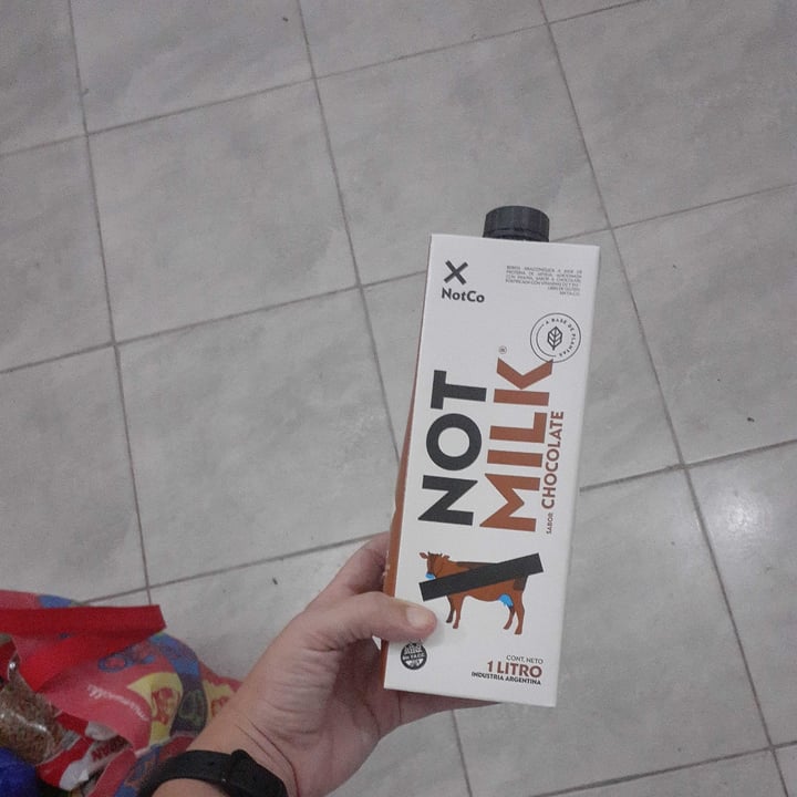photo of NotCo Not Milk Chocolate shared by @cecicloss on  11 Apr 2022 - review