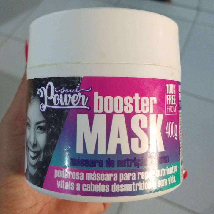 photo of Soul power Máscara De Nutrição shared by @ermaelacicera on  22 May 2022 - review