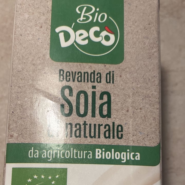 photo of Bio Decò Bevanda di soia al naturale shared by @vittititti on  18 Mar 2022 - review