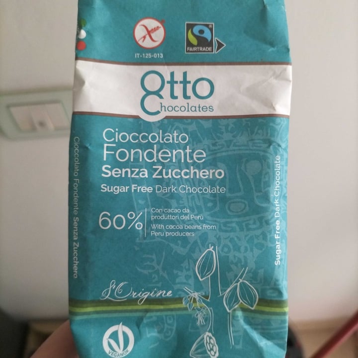 review photo of Otto chocolates Cioccolato Fondente Senza Zucchero shared by @ambr on 29 Mar 2022 - review
