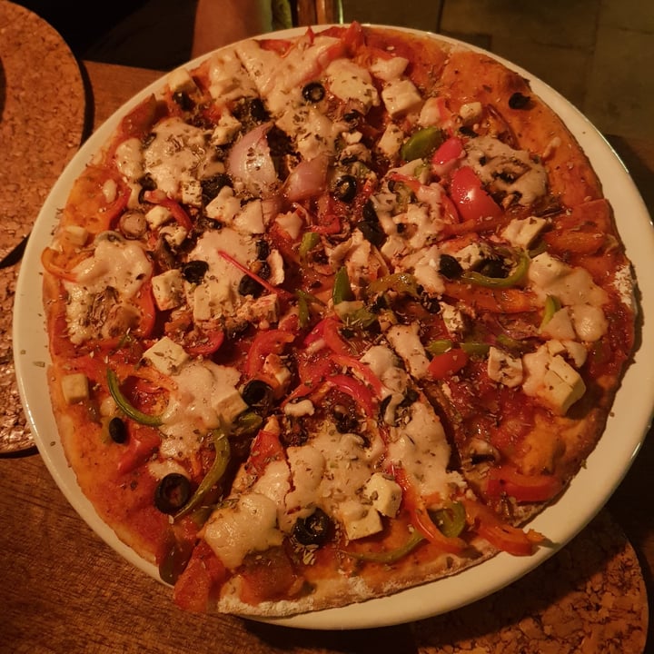review photo of Bean Me Up Restaurant Special Veg Pizza shared by @krock12 on 10 Mar 2021 - review